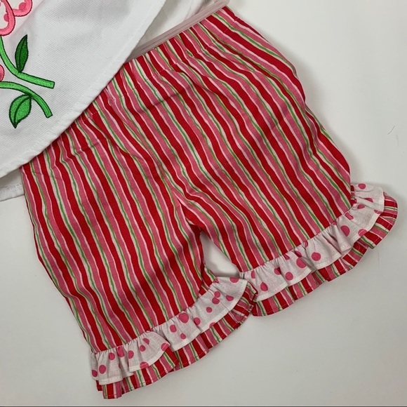 Austin & Ashley Heavily Embroidered Two Piece Set 3-6 month - Picture 5 of 9